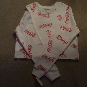 Brand new Coca-Cola light weight sweatshirt